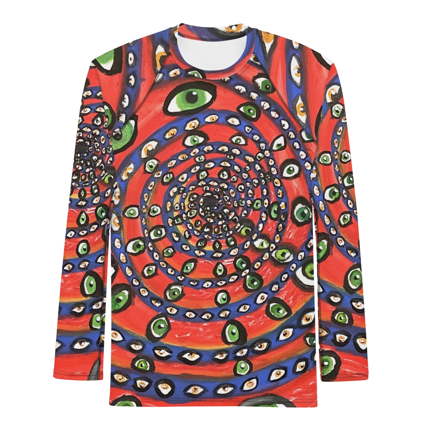 Eye Swirl Men's Rash Guard