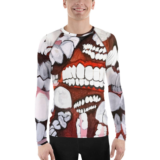 Mykl’s Teeth Men's Rash Guard