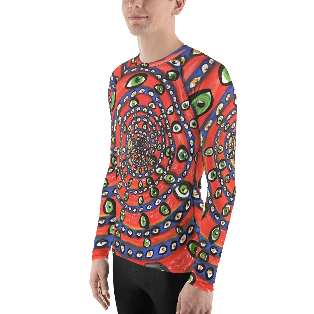 Eye Swirl Men's Rash Guard