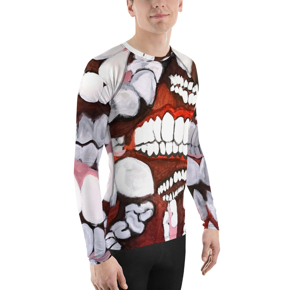 Mykl’s Teeth Men's Rash Guard