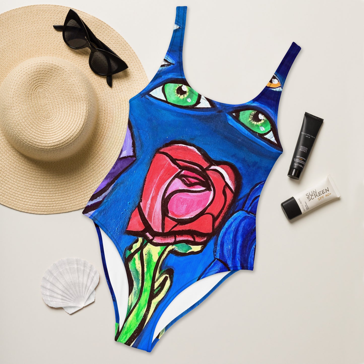 Spreed Spring Collection #5 One-Piece Swimsuit