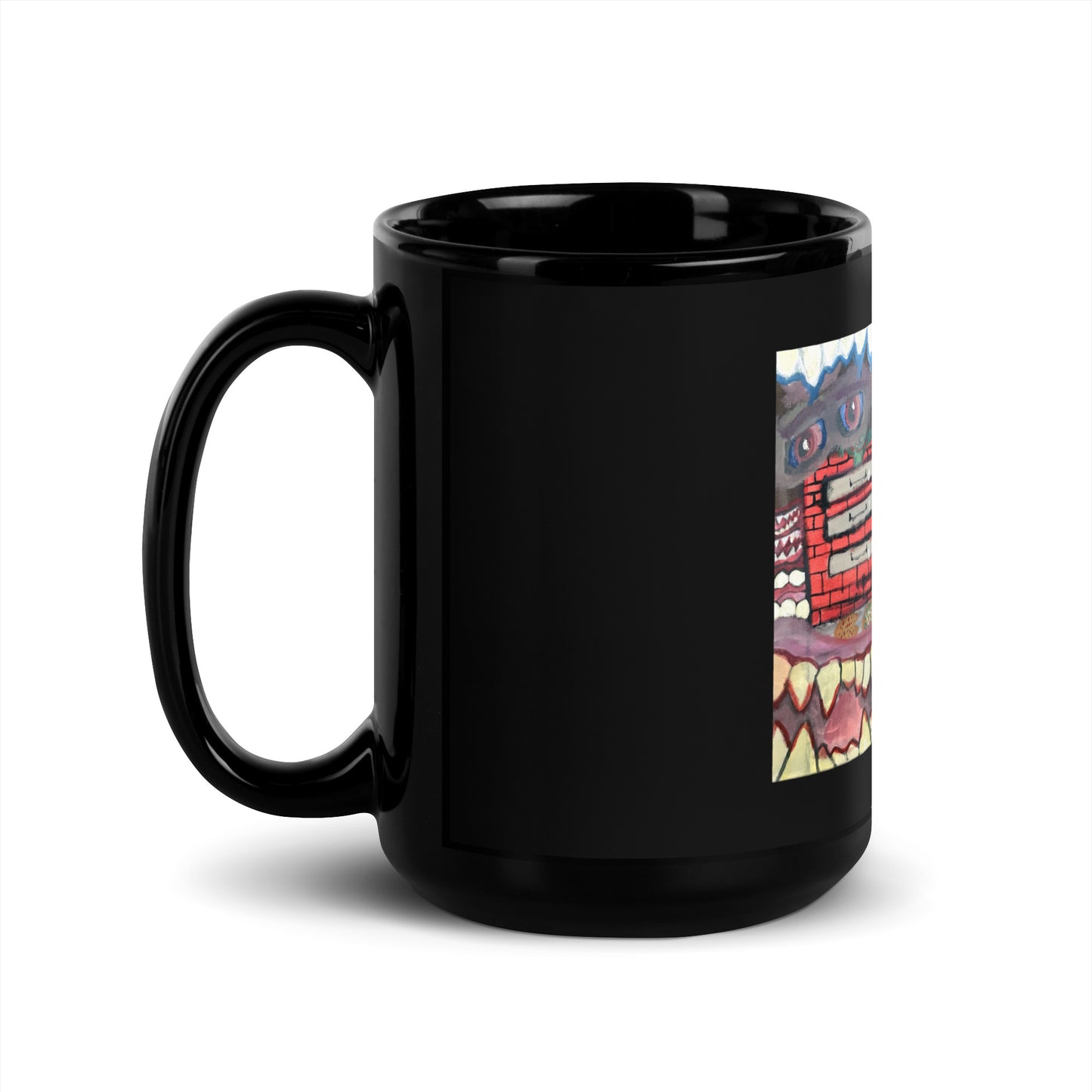 Primo’s Pizzeria Black Glossy Mug