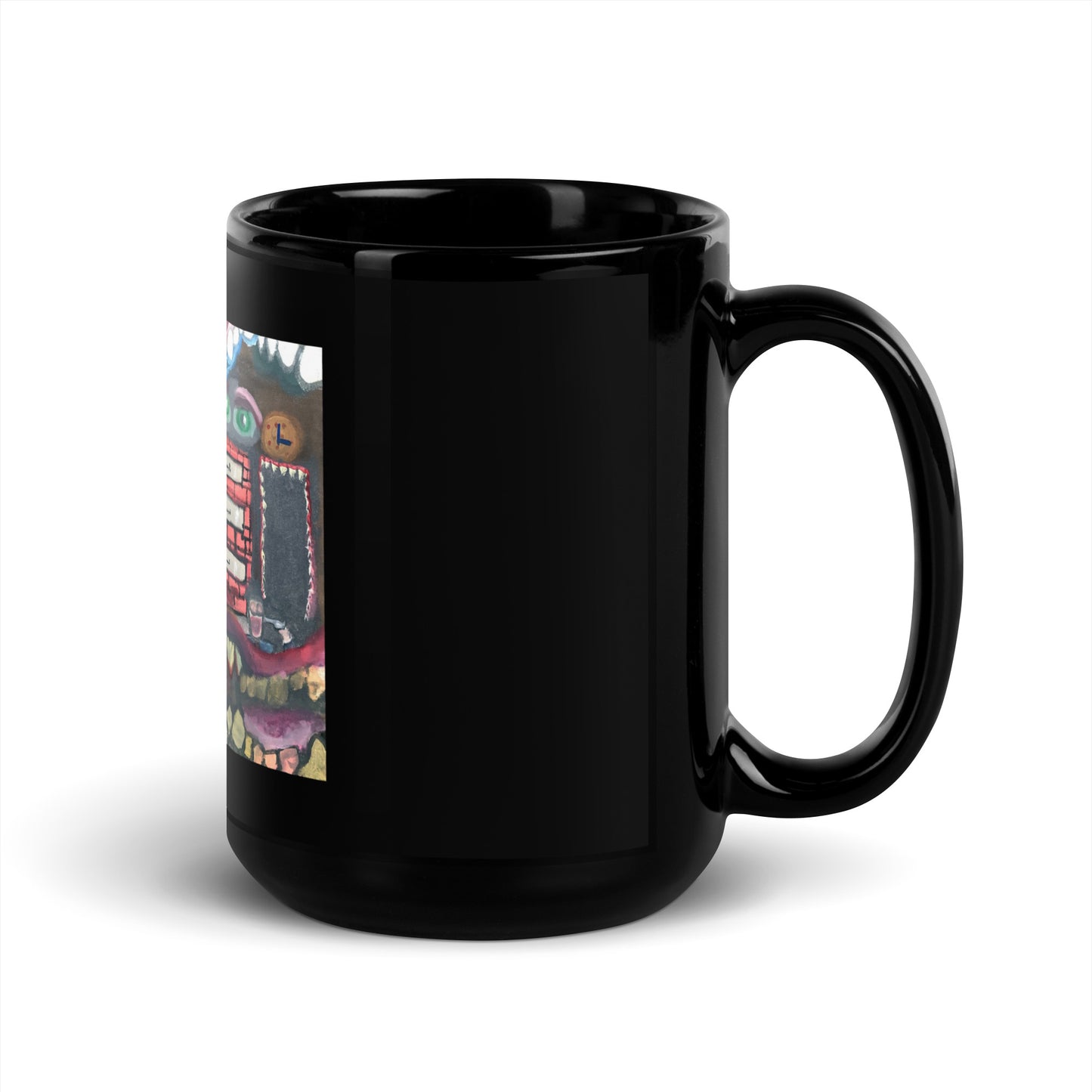 Primo’s Pizzeria Black Glossy Mug