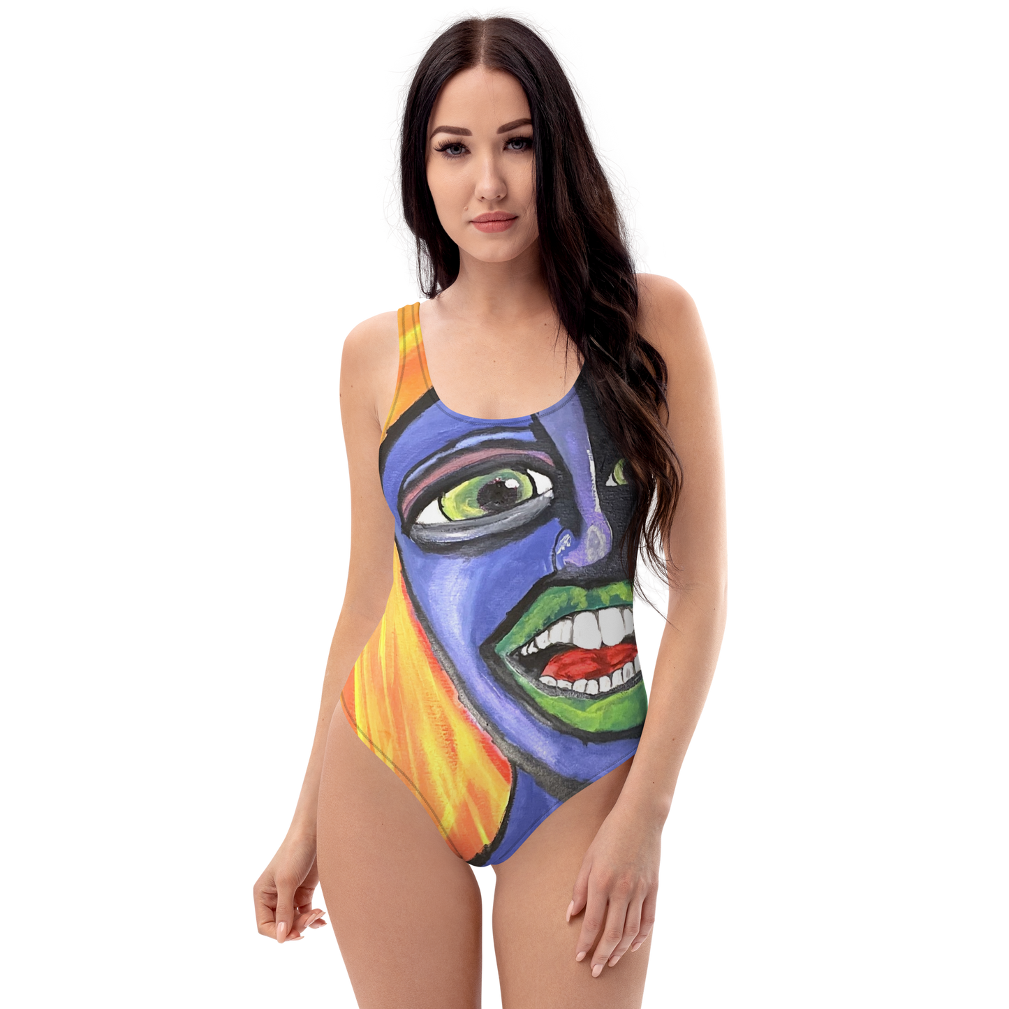 Going Through Hell/ Forgetting You One-Piece Swimsuit