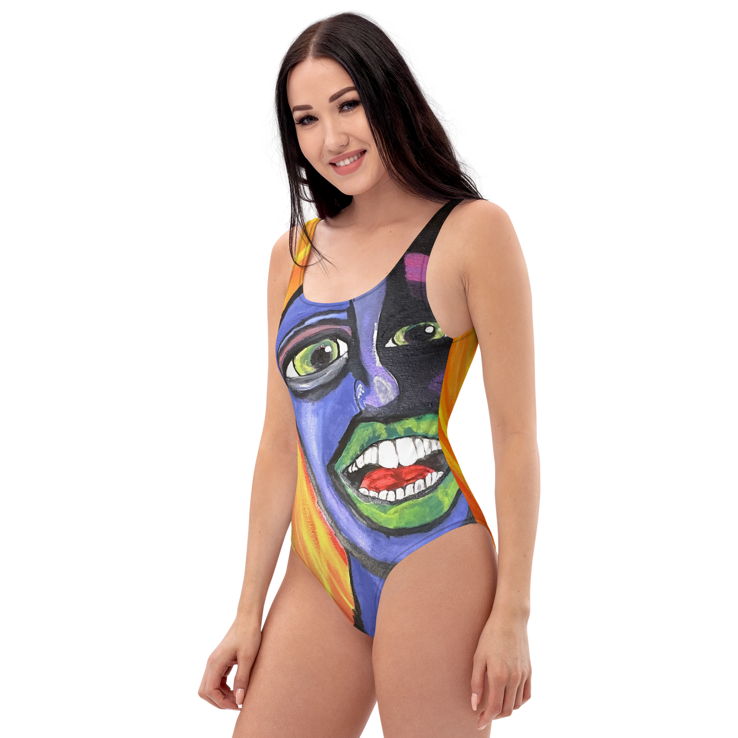 Going Through Hell/ Forgetting You One-Piece Swimsuit