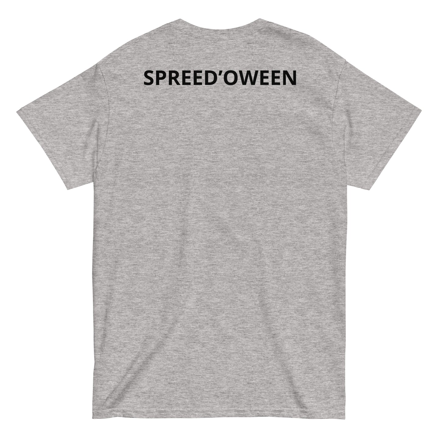 SPREED’OWEEN Face On a Plate Men's classic tee