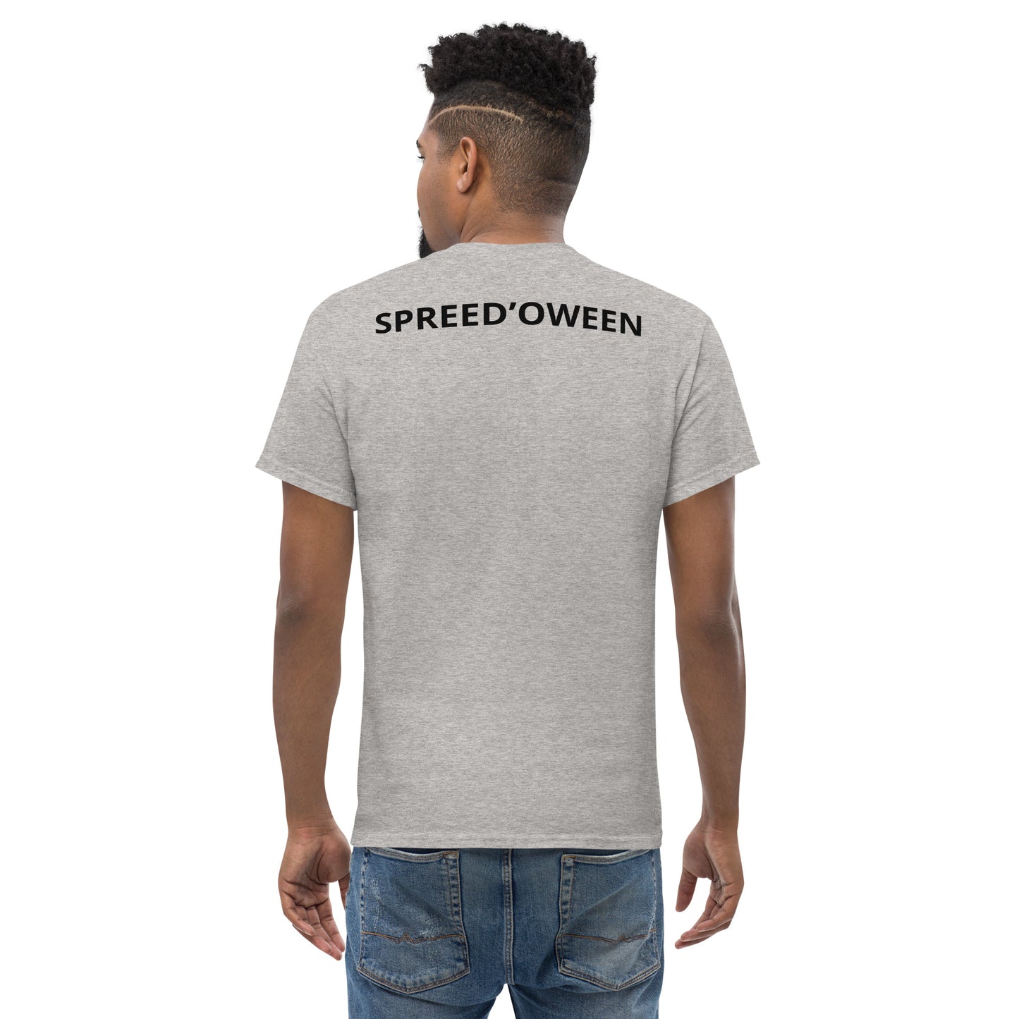 SPREED’OWEEN Face On a Plate Men's classic tee