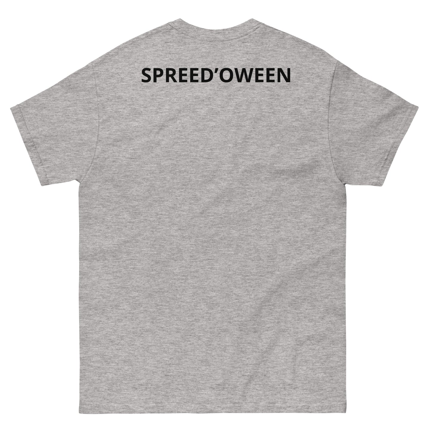 SPREED’OWEEN Face On a Plate Men's classic tee