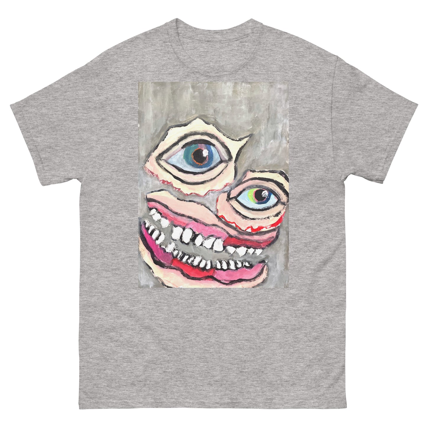 SPREED’OWEEN Face On a Plate Men's classic tee