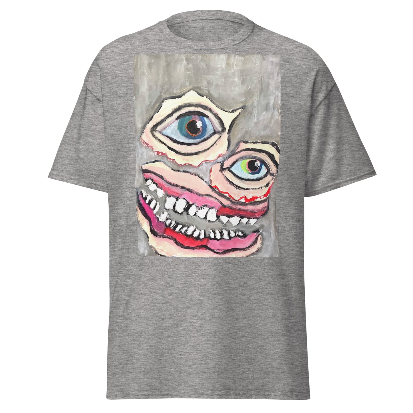 SPREED’OWEEN Face On a Plate Men's classic tee