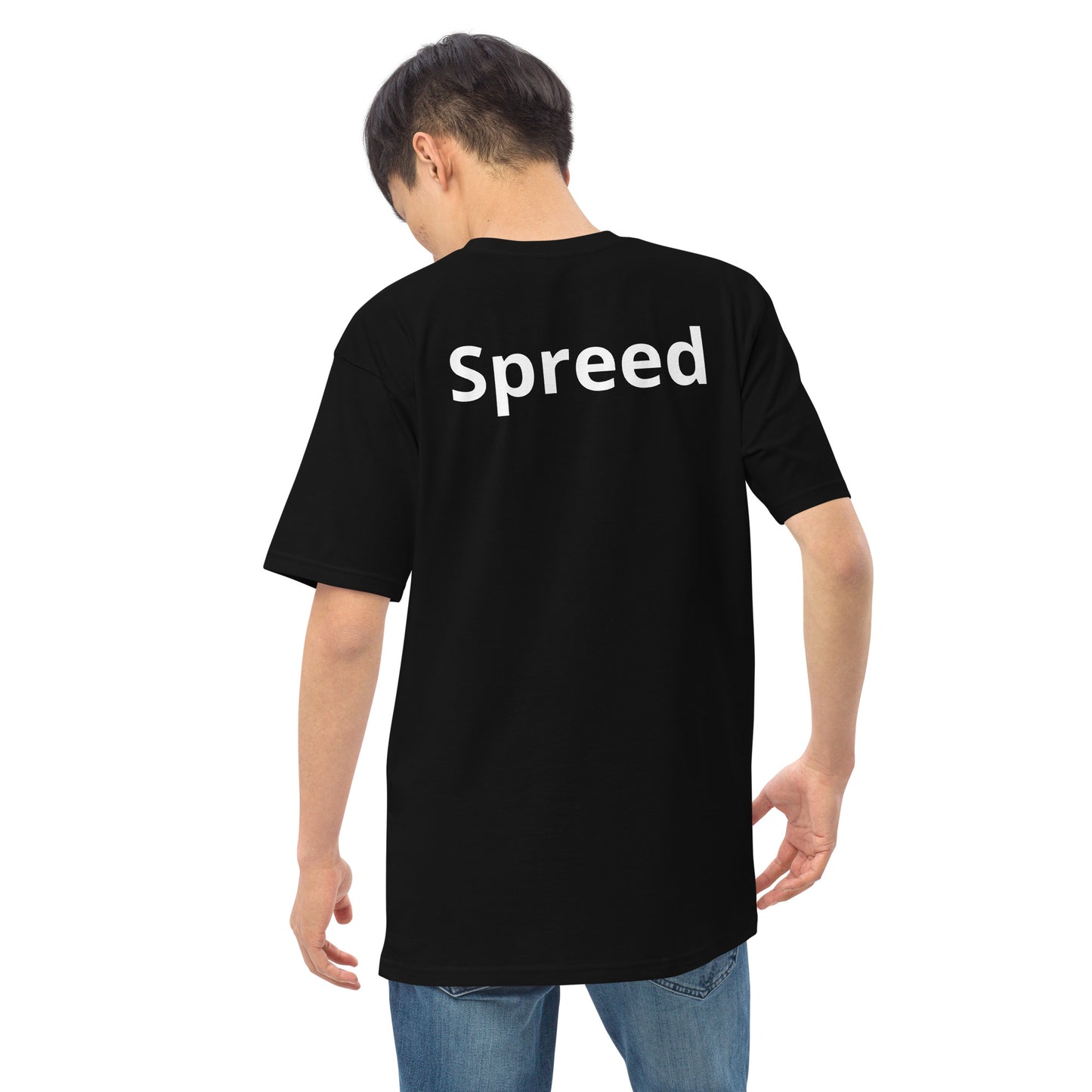 Crazy Spreed Logo Men’s premium heavyweight tee