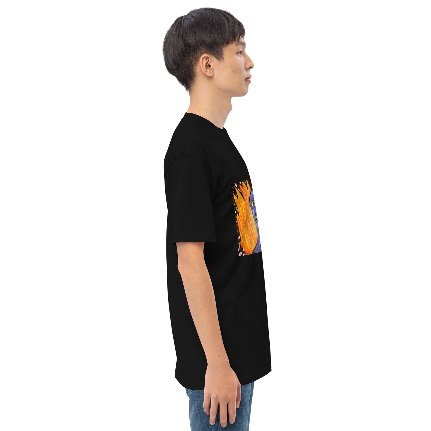 Spreed “going through hell thinking of you” Men’s premium heavyweight tee