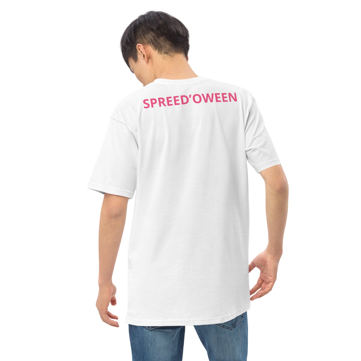 SPREED’OWEEN Naughty Nurse Men’s premium heavyweight tee