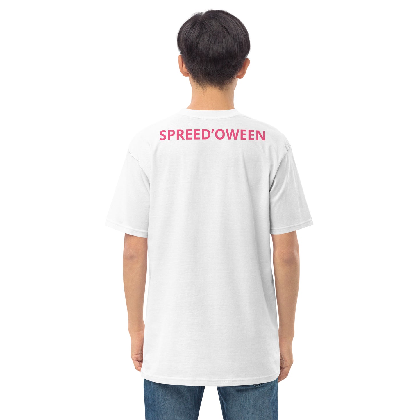 SPREED’OWEEN Naughty Nurse Men’s premium heavyweight tee