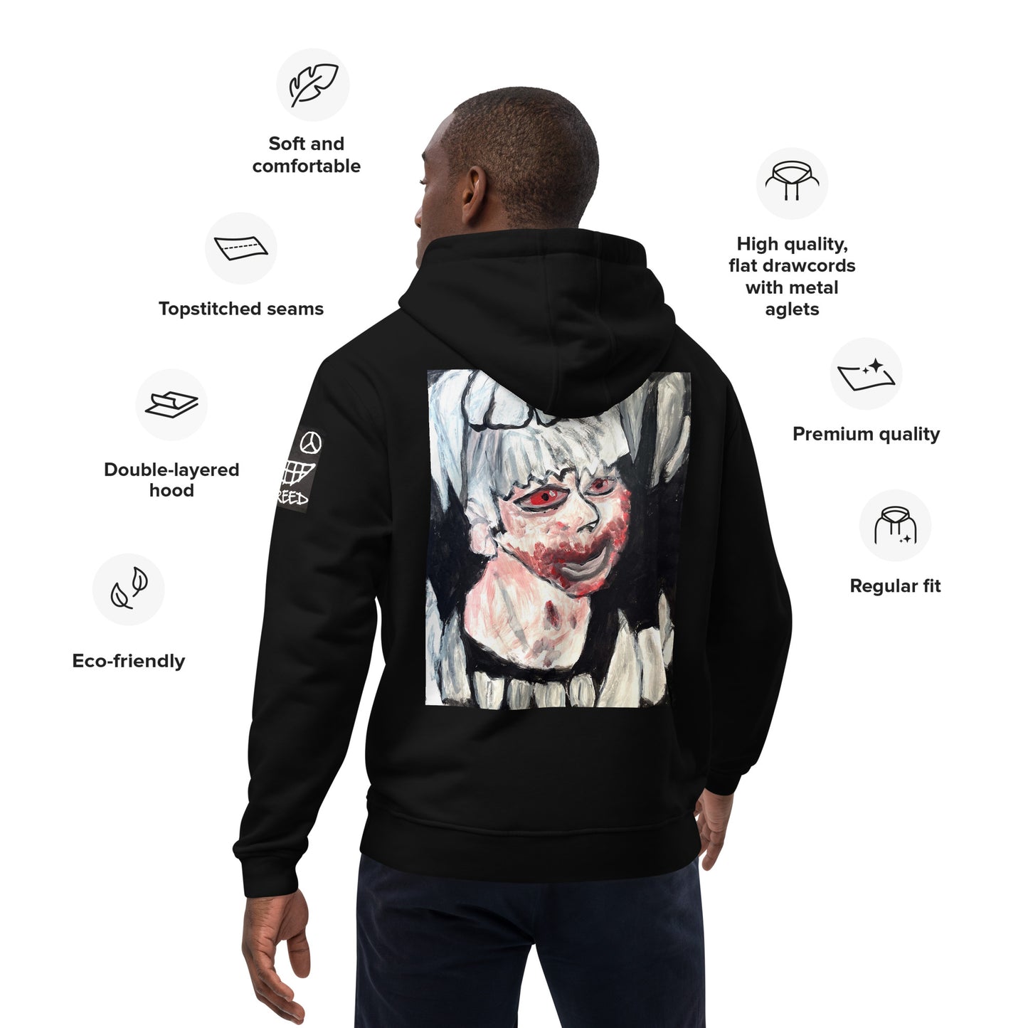 Scary Spreed Premium eco hoodie