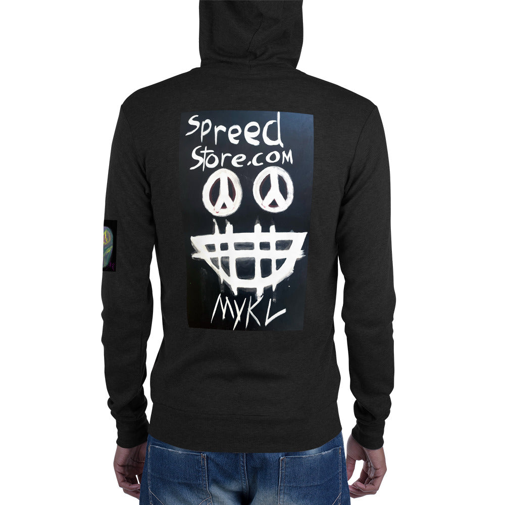 Spreed Unisex zip hoodie 2024