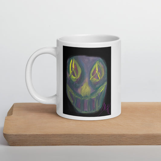 Funky Spreed White glossy mug