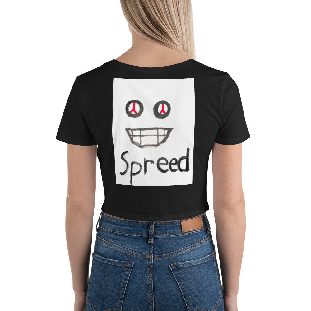 Spreed Women’s Crop Tee #003