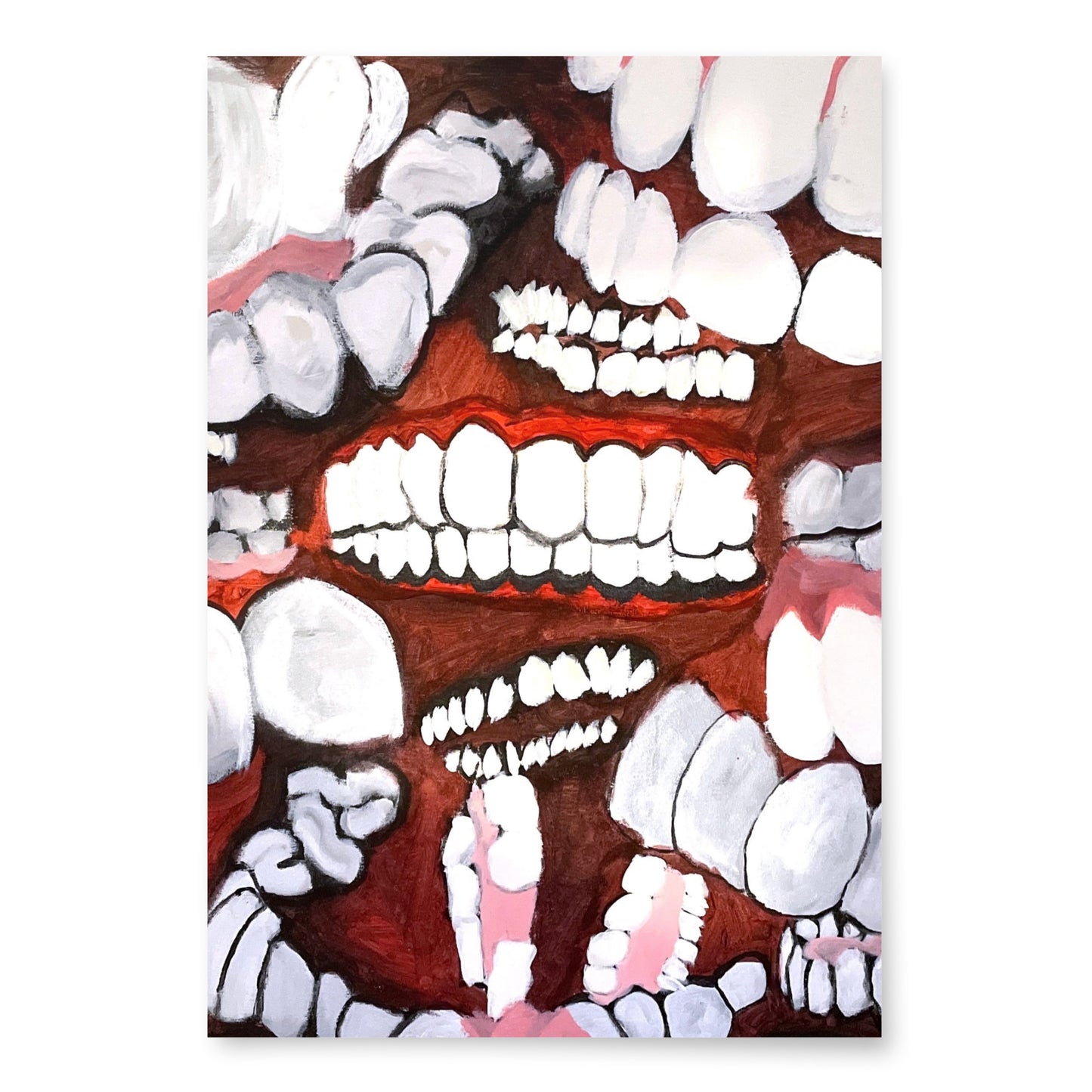 Wrapping paper sheets Mykl’s Teeth