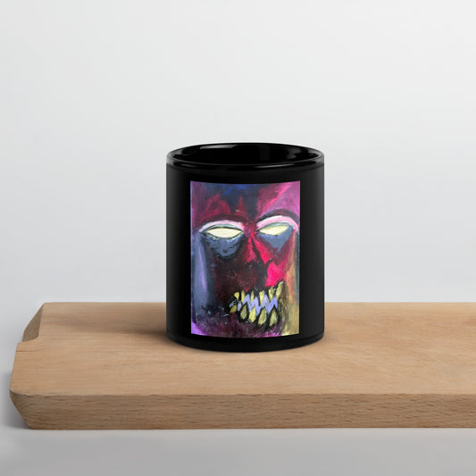 Scary face mug