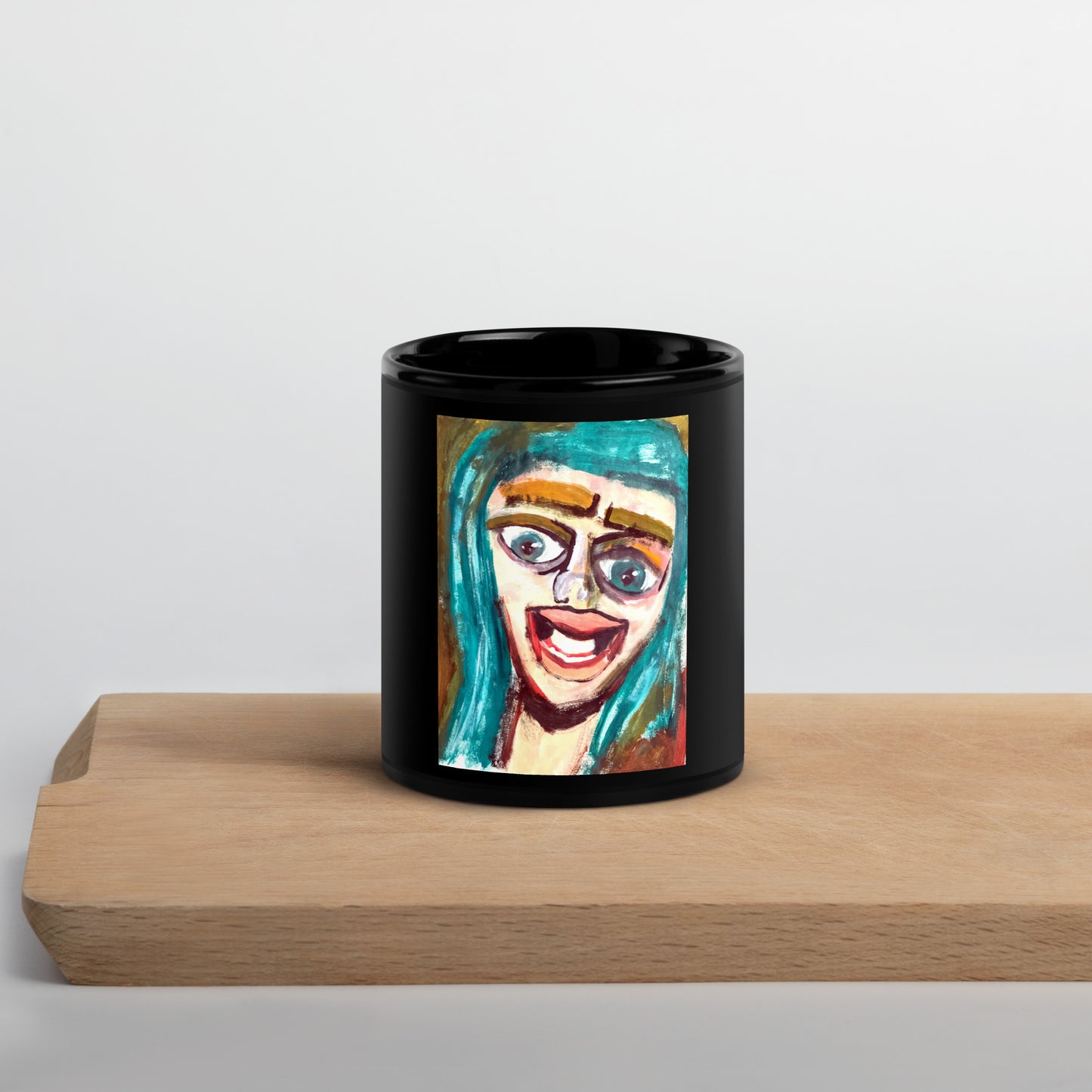 You if you were a Girl Black Glossy Mug 8