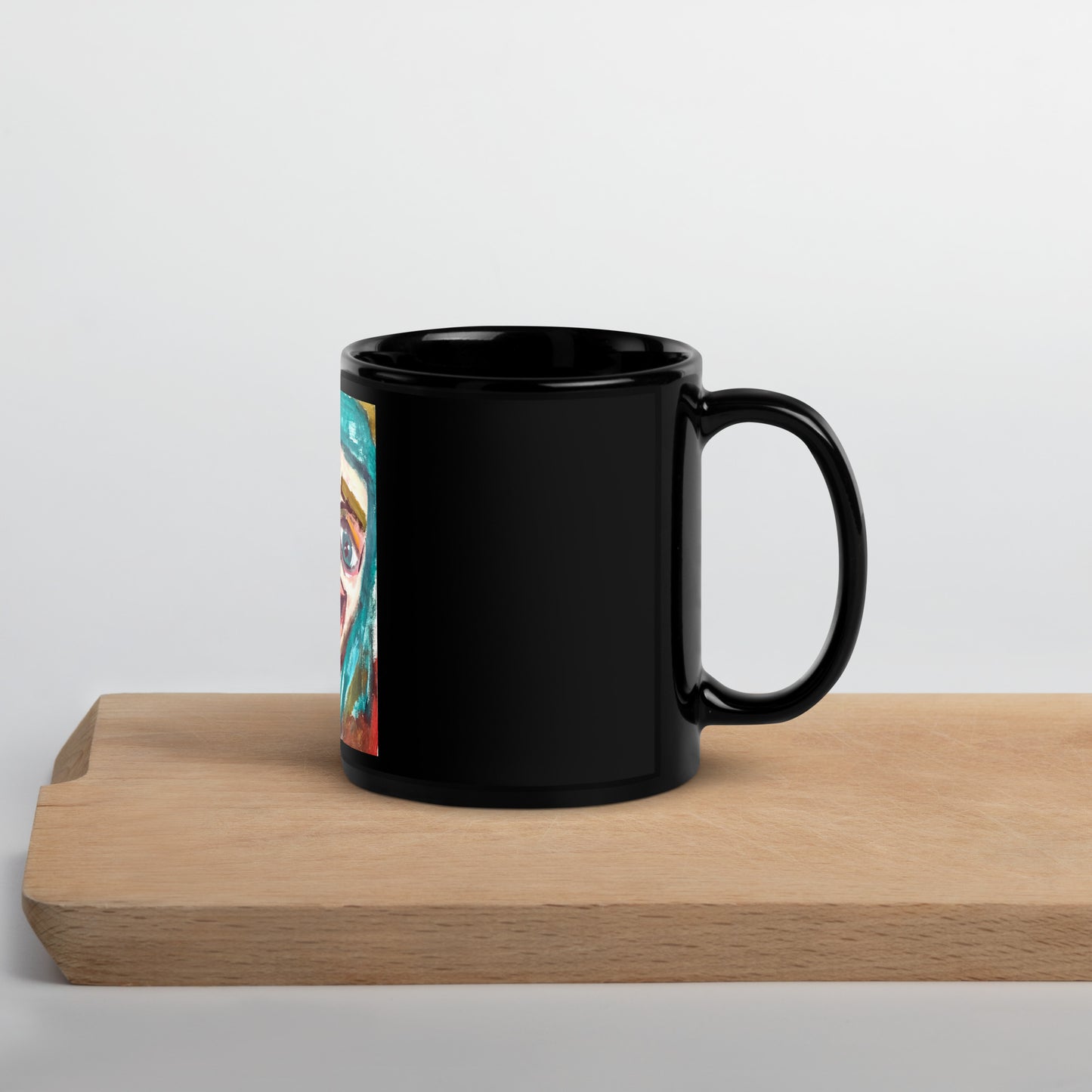 You if you were a Girl Black Glossy Mug 8