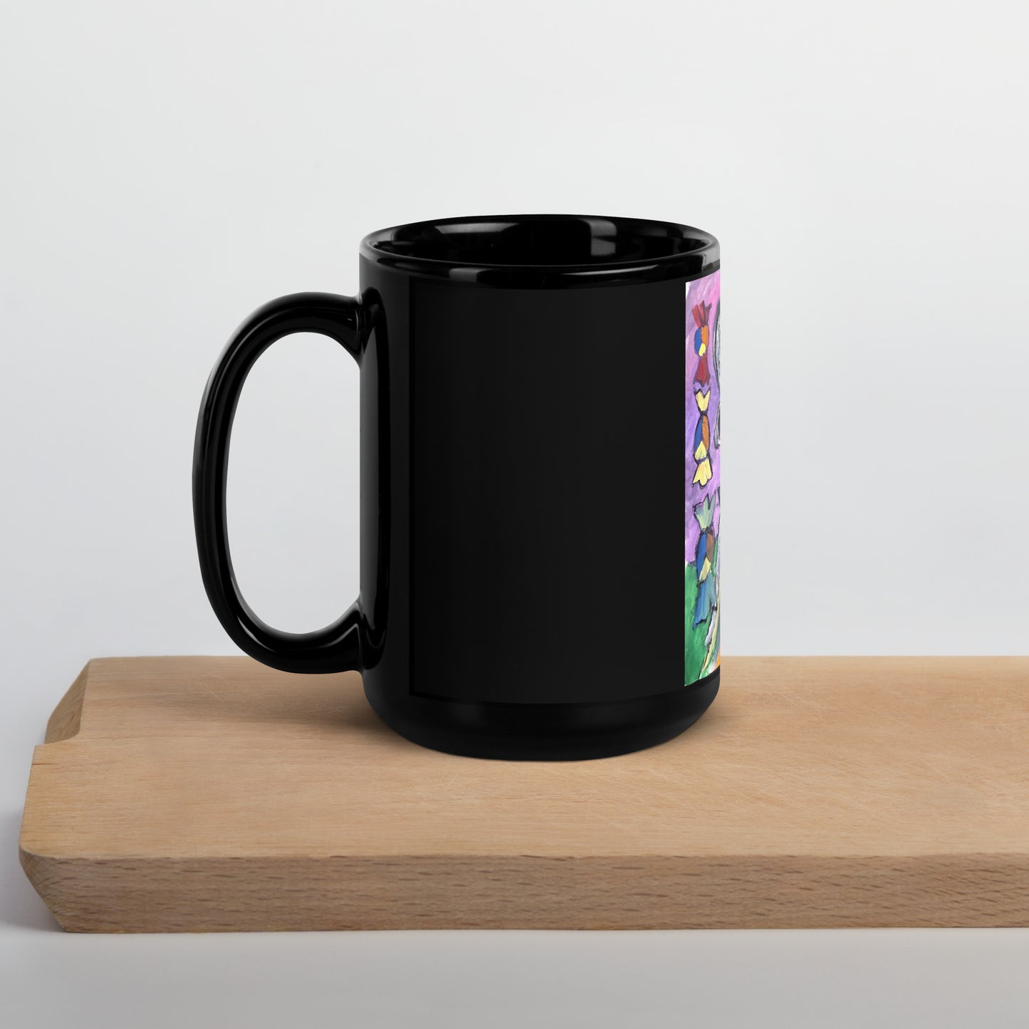 Just like candy Black Glossy Mug