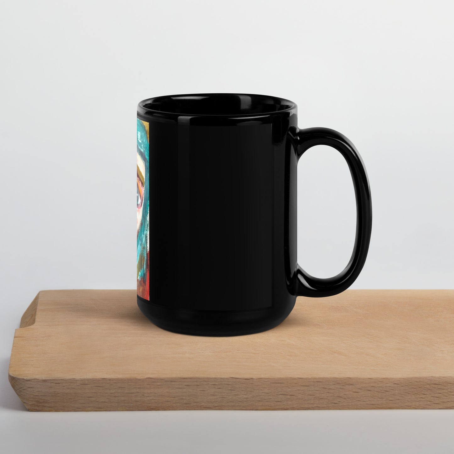 You if you were a Girl Black Glossy Mug 8