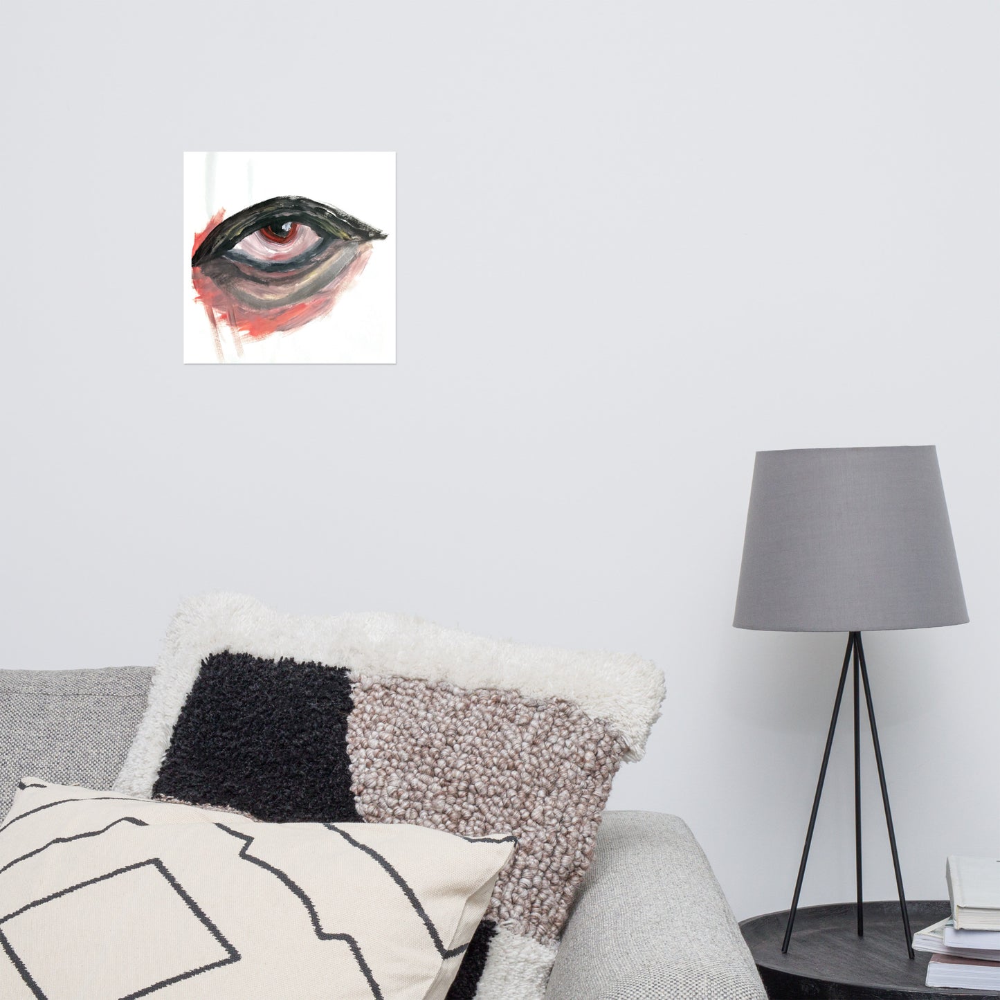 Red Evil Eye Poster