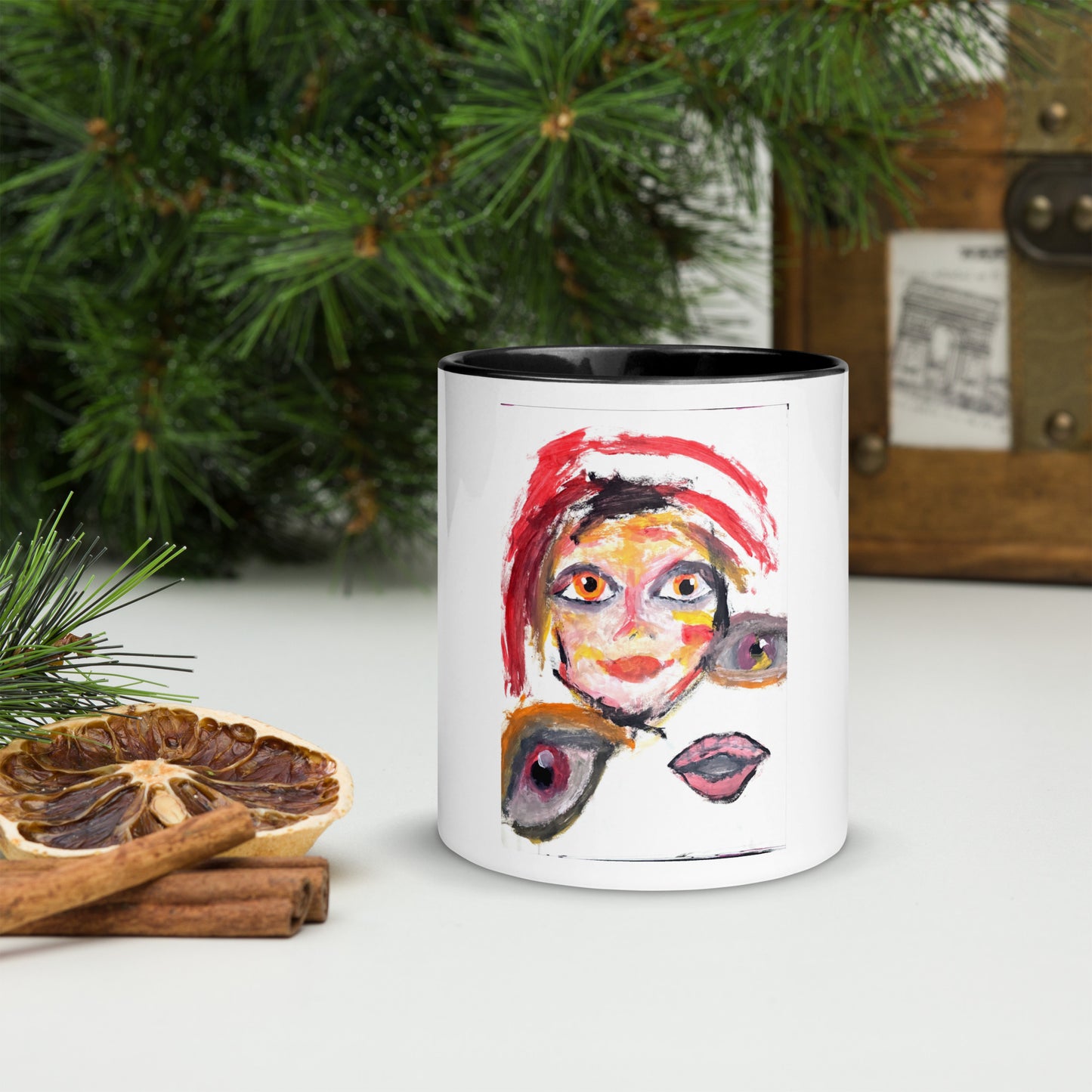 Cutie Pie Mug with Color Inside