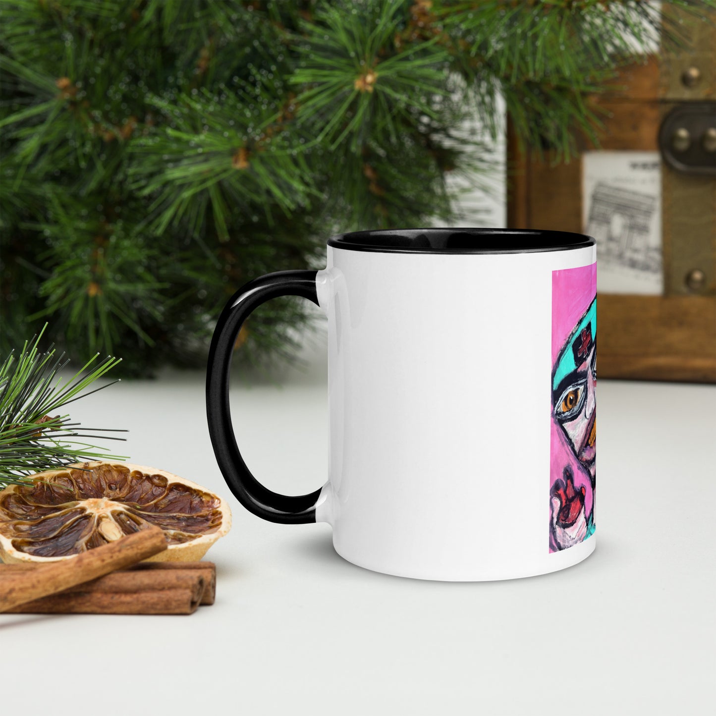 Naughty Nurse Mug with Color Inside