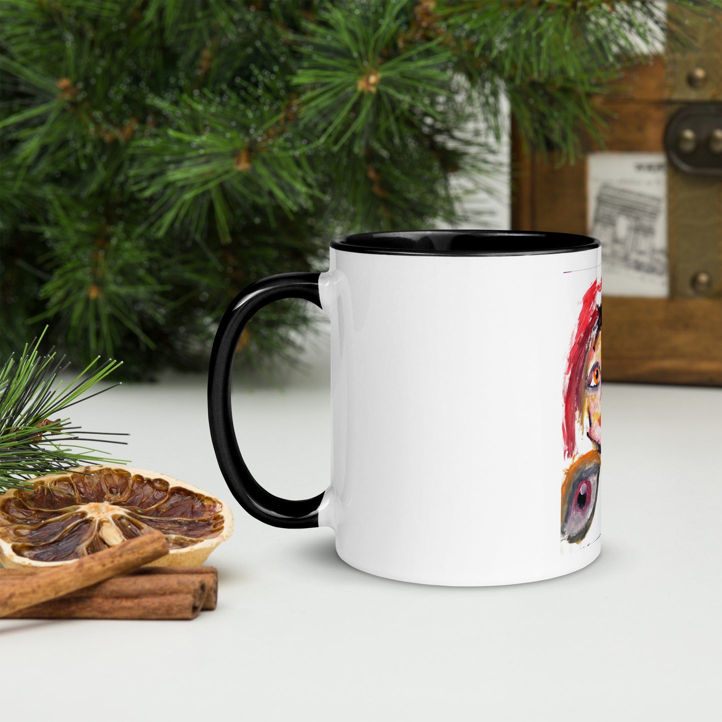Cutie Pie Mug with Color Inside