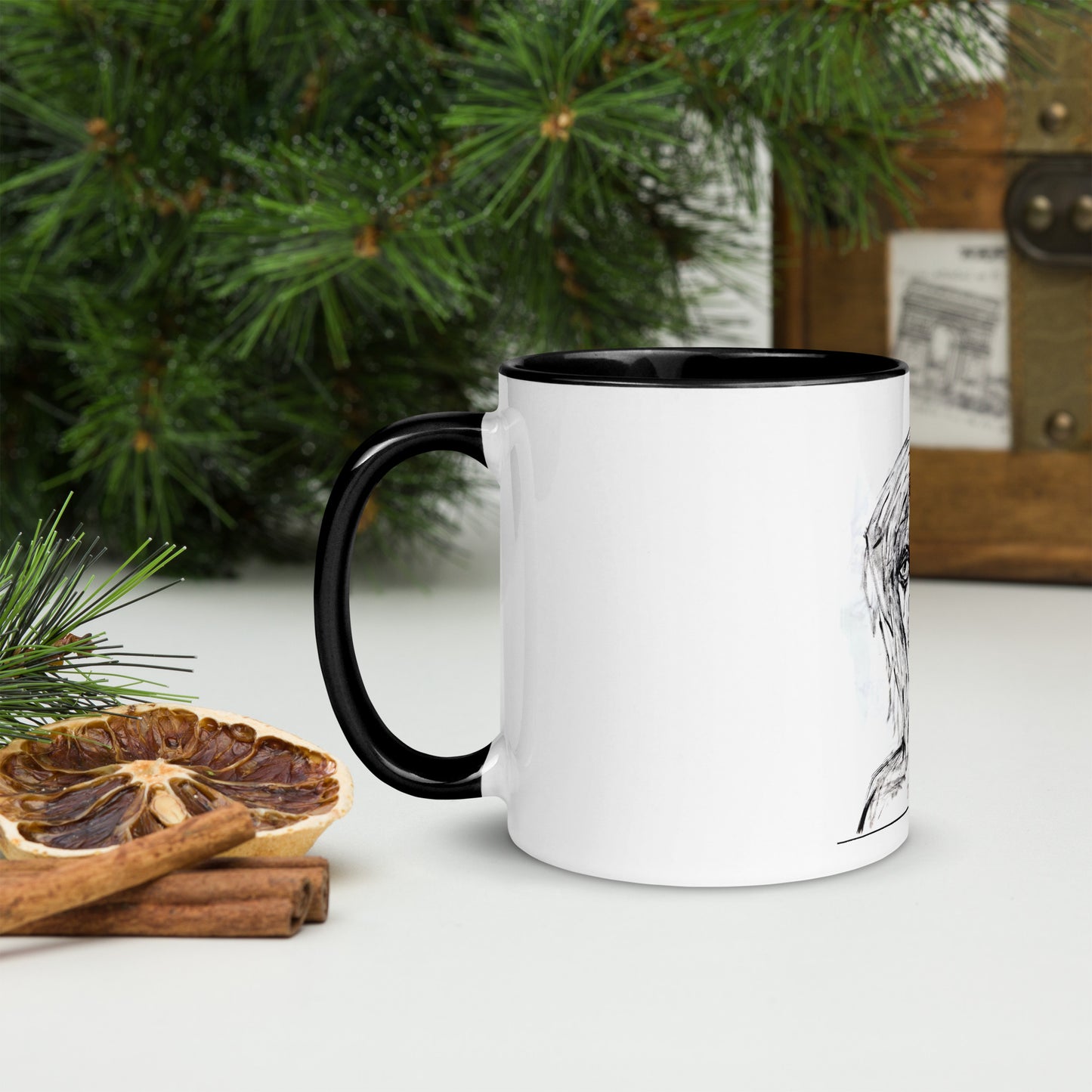 Sexy Lady Mug with Color Inside